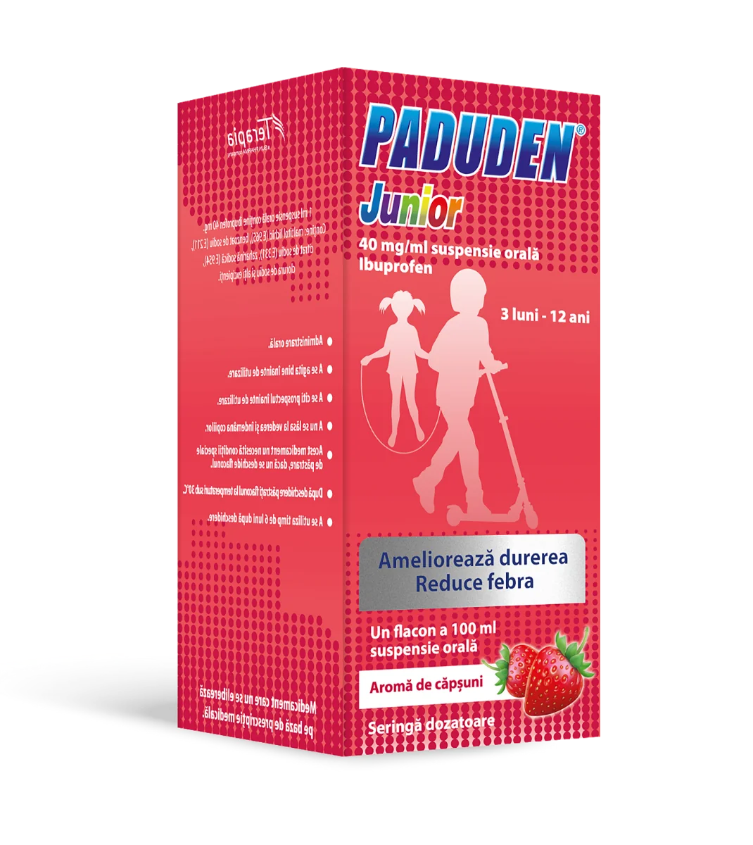 Paduden Junior suspensie orala 40mg/ml, 100ml, Terapia