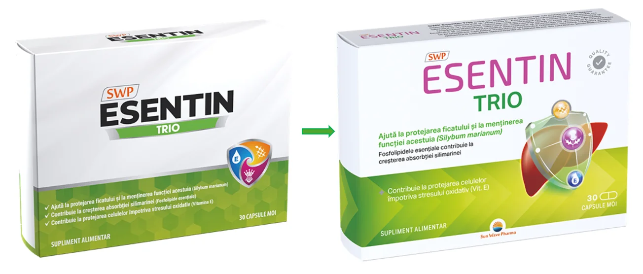 Esentin Trio, 30 capsule, Sun Wave Pharma
