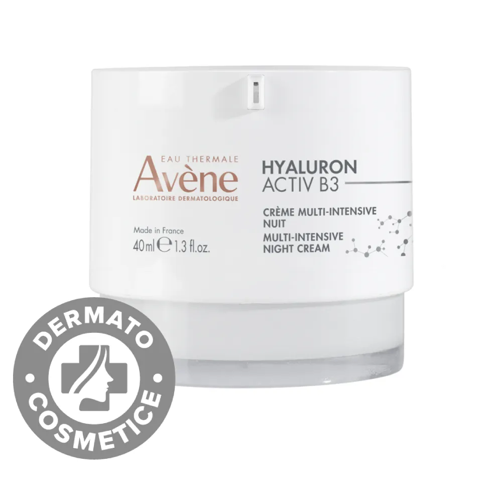 Crema de noapte multi-intensiva Hyaluron Activ B3, 40ml, Avene