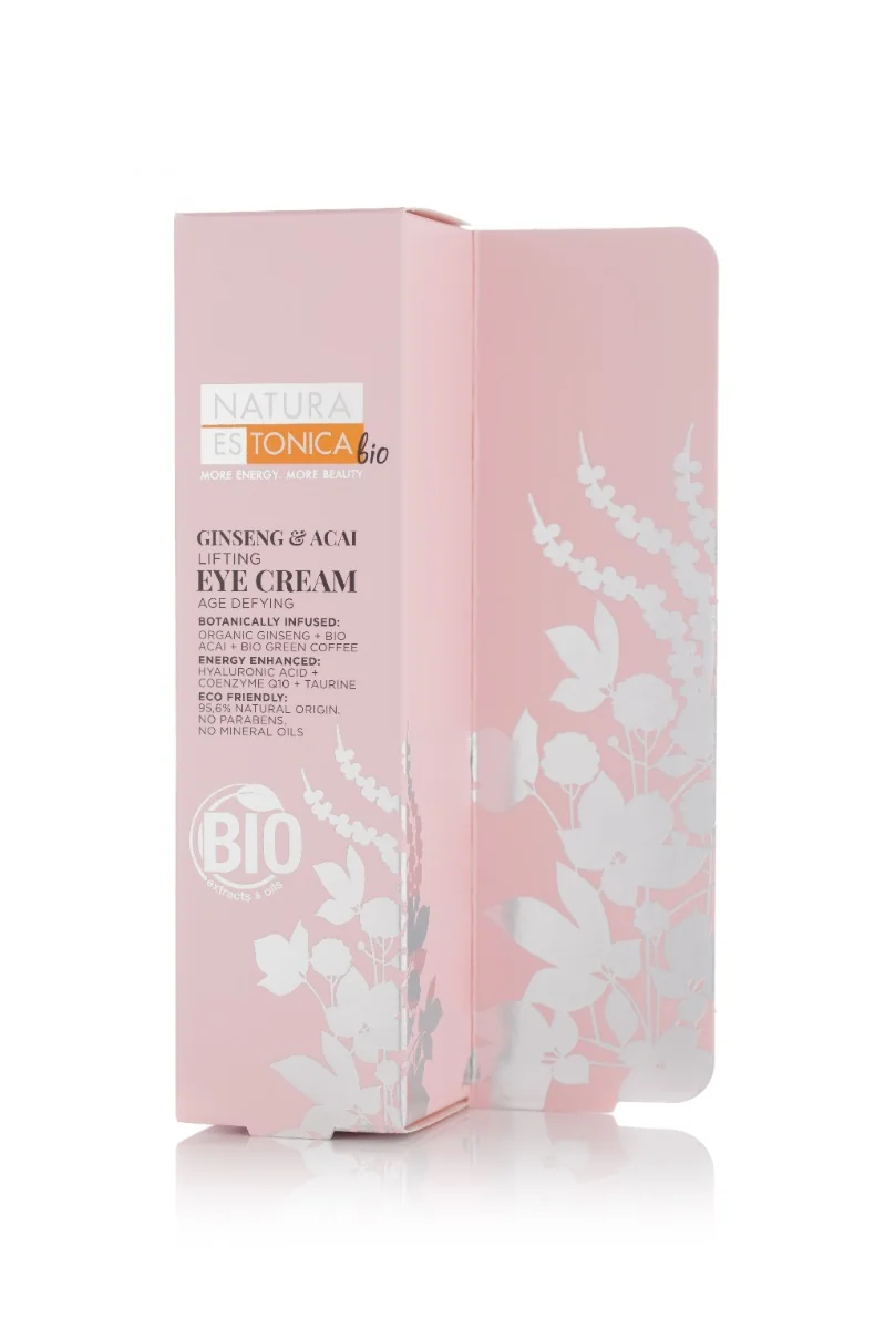 Crema contur ochi lifting cu Ginseng si Acai, 20ml, Natura Estonica