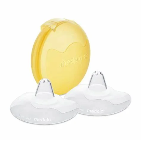 Protectii din silicon pentru mameloane marimea M, 2 bucati, Medela