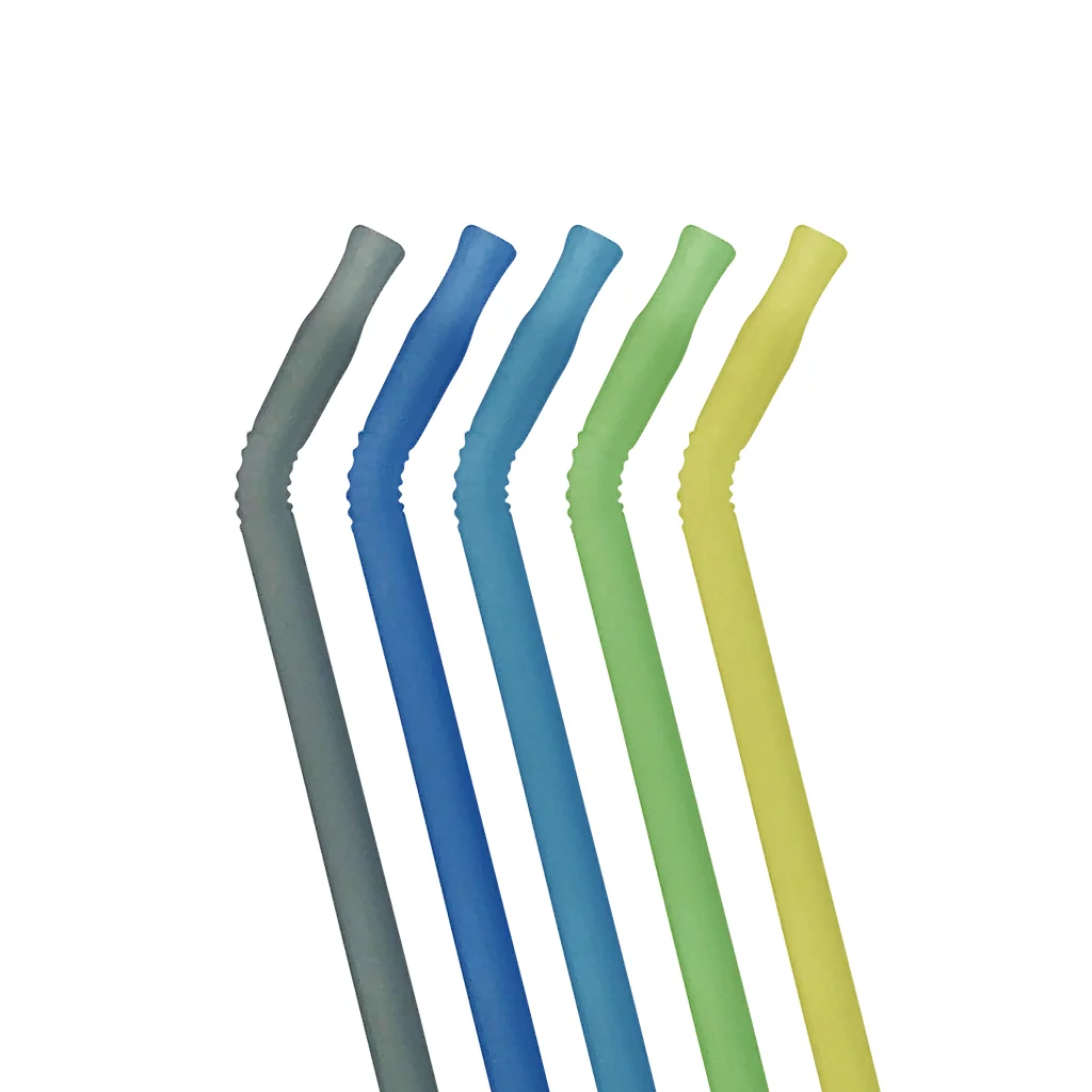 Set 5 paie din silicon cu perie de curatat pentru +3 ani, Bbox