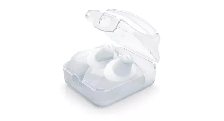 Aparatoare din silicon pentru mamelon marimea M-L 0luni+, 2bucati, Chicco