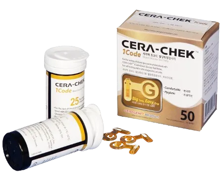Teste de glicemie, 50 buc, Cera-Chek