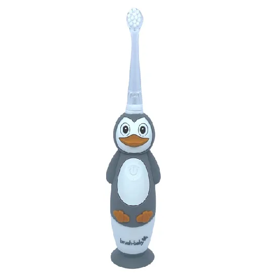 Periuta de dinti electrica reincarcabila Pinguin Wildones Sonic, 1 bucata, BrushBaby