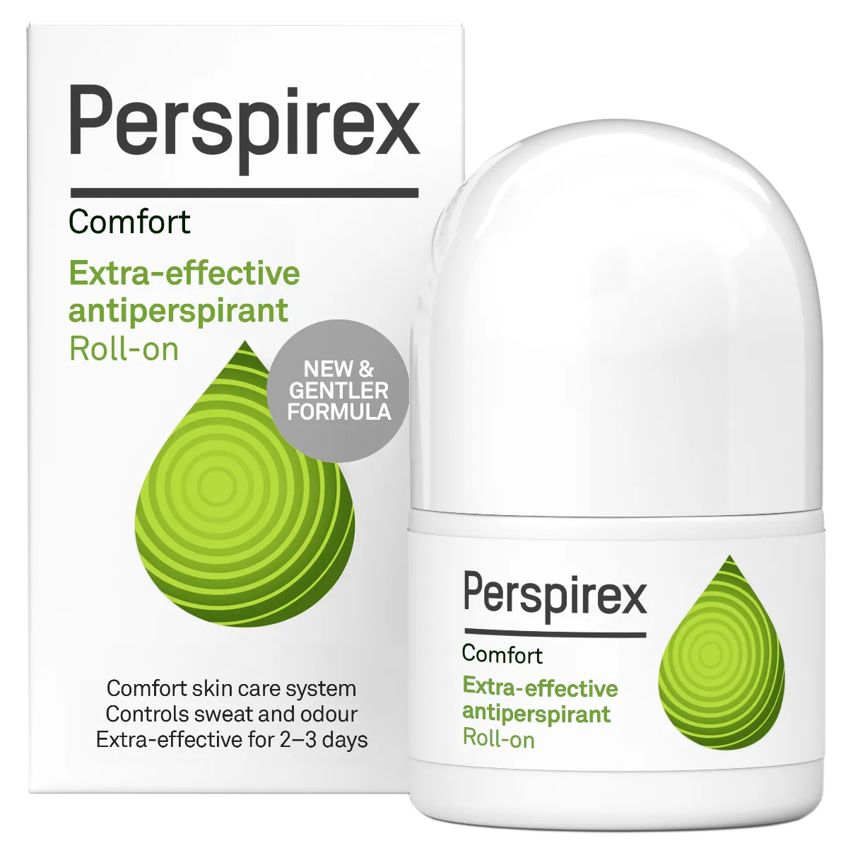 Antiperspirant roll-on Comfort, 20ml, Perspirex
