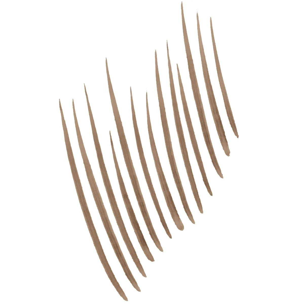 Marker de sprancene si gel de fixare 2 in 1 255 Soft Brown Build a Brow, 1.4g, Maybelline