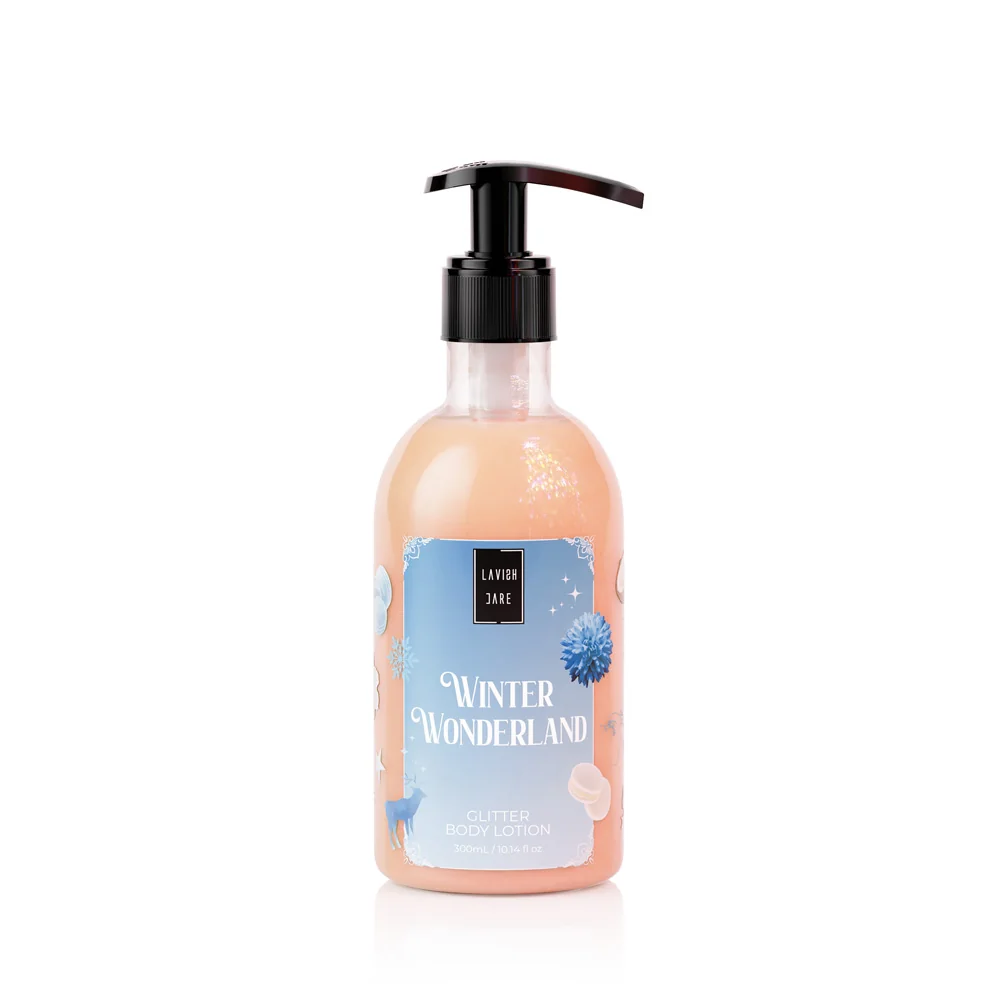 Pachet Gel de dus 500ml + Lotiune de corp 300ml Winter Wonderland, Lavish Care