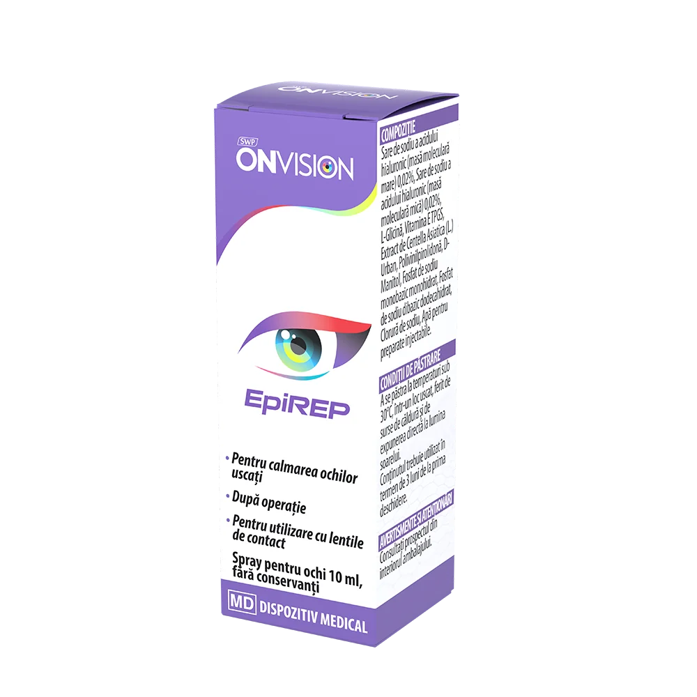 Spray pentru ochi Onvision Epirep, 10ml, Sun Wave Pharma