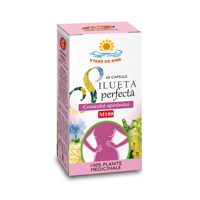 Silueta perfecta - Controlul apetitului, 60 capsule, Fares