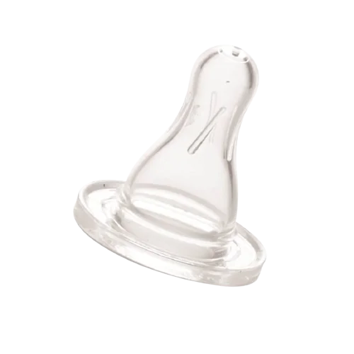Tetina din silicon rotunda pentru +6 luni 303, 1 bucata, Bebe D' Or