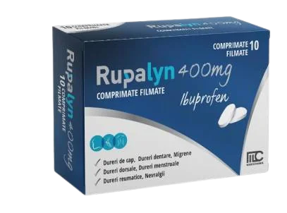 Rupalyn 400mg, 10 comprimate filmate, Medochemie