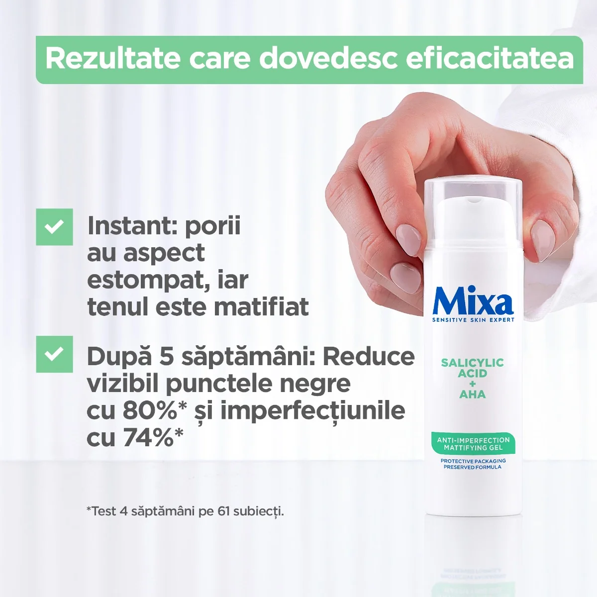 Crema anti-imperfectiuni pentru sensibil, 50ml, Mixa