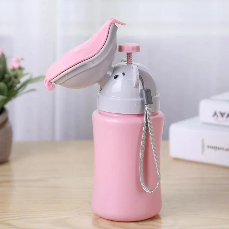 Pisoar portabil pentru fete 12+ luni, 500ml, Kidscenter