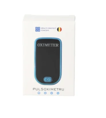 Pulsoximetru, 1 bucata, Negru, Health Protect