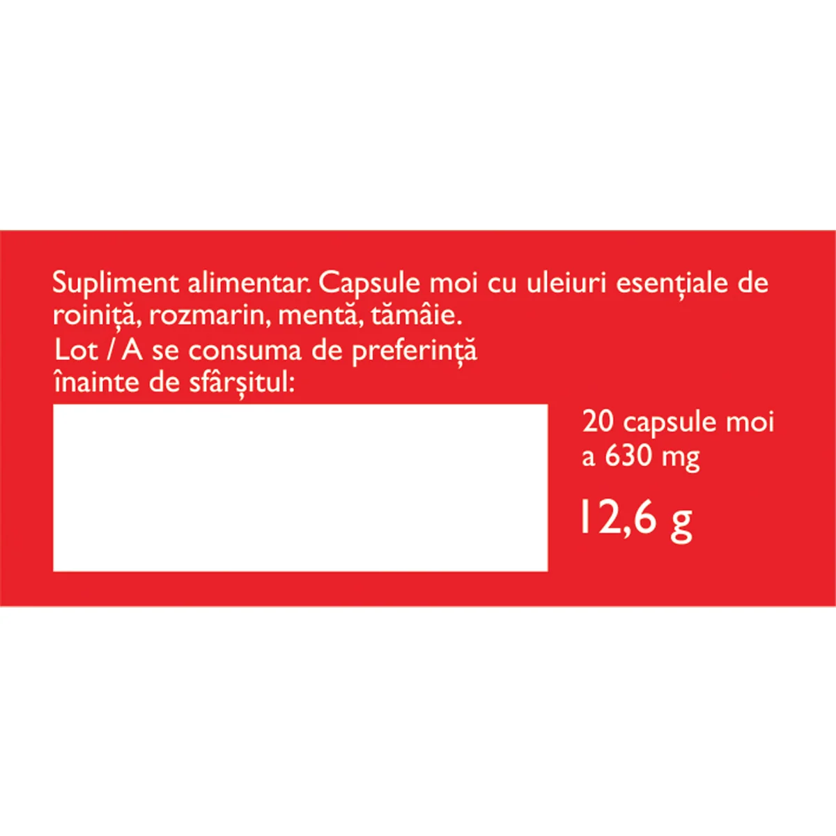 Biosept Forte A22, 20 capsule moi, Fares