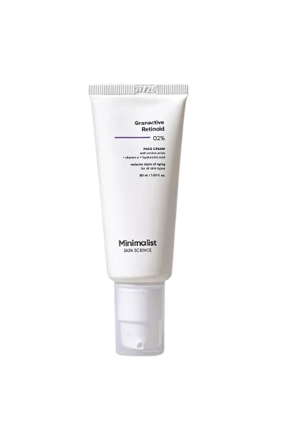 Crema hidratanta pentru ten Granactive Retinoid 02%, 30ml, Minimalist