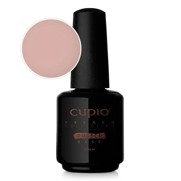 Rubber base French Collection Nude Peach, 15ml, Cupio