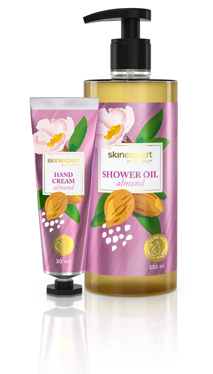 Skinexpert by Dr. Max® Home Spa Ulei de dus cu migdale, 250ml