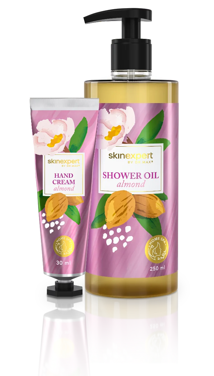 Skinexpert by Dr. Max® Home Spa Ulei de dus cu migdale, 250ml