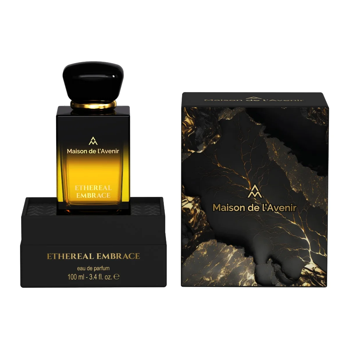 Apa de parfum Ethereal Embrace Aura Collection Unisex, 100ml, Maison de l'Avenir