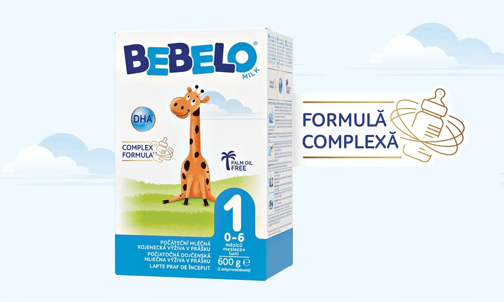 Formula complexa Lapte praf Bebelo 1 Formula complexa Lapte praf Bebelo 1