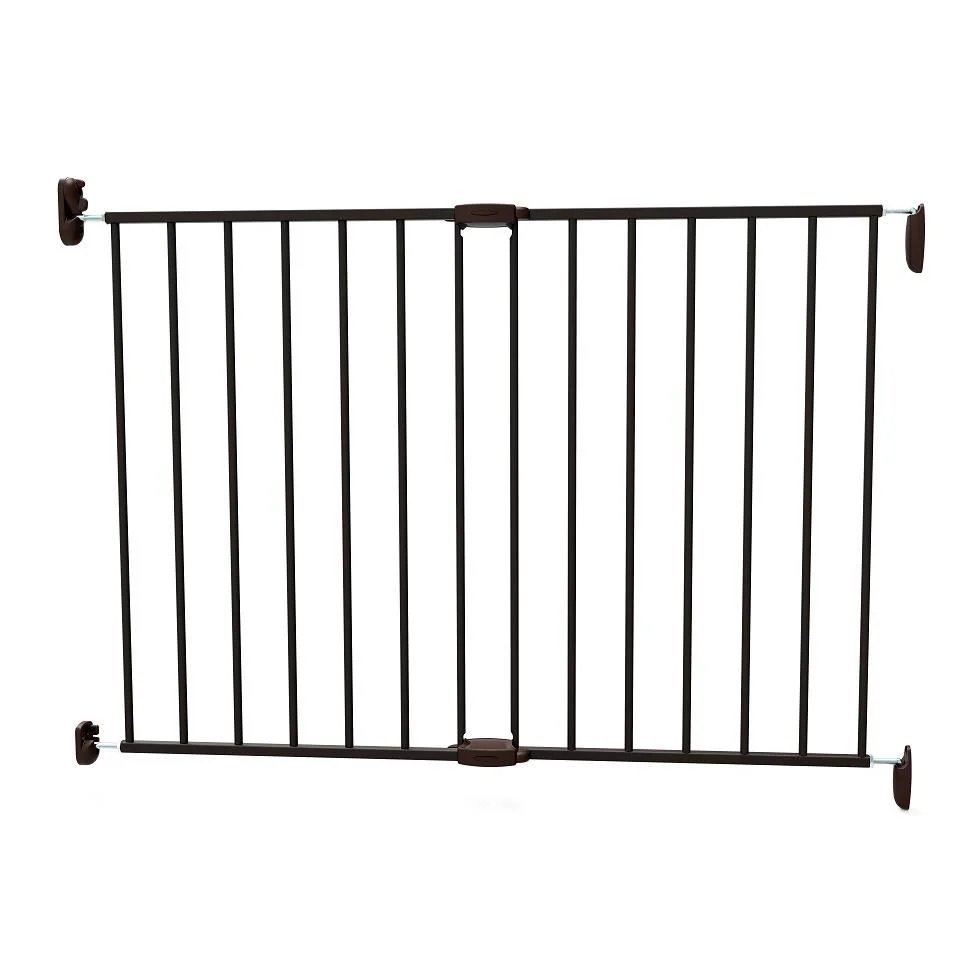 Poarta extensibila metal negru 62-102cm, 1 bucata, Noma 