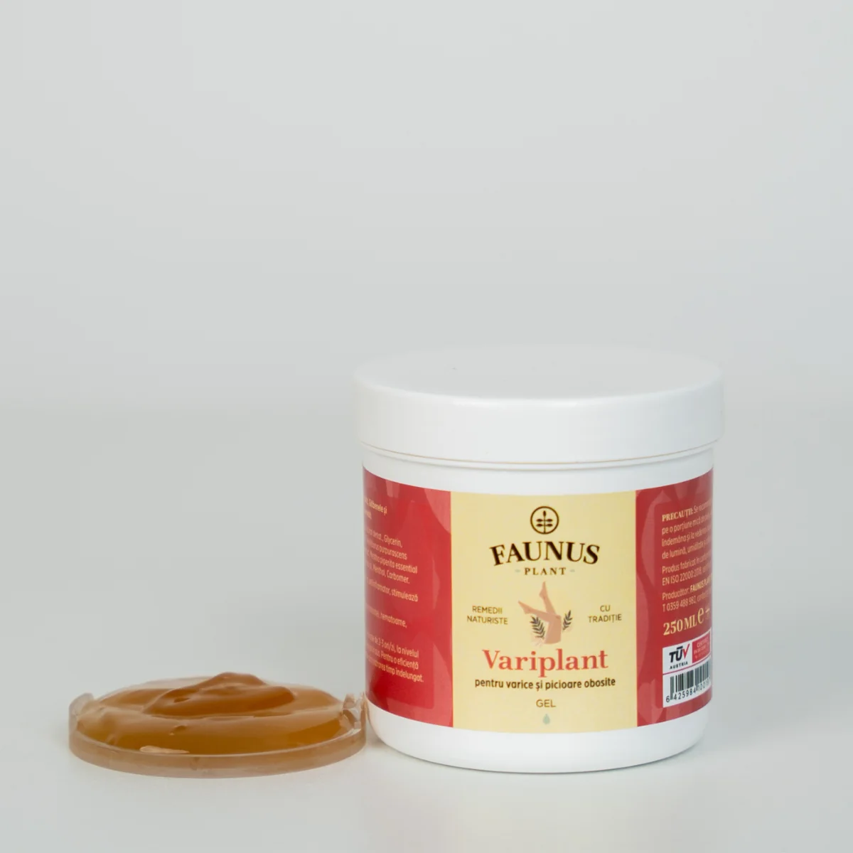Gel pentru insuficienta venoasa Variplant, 250ml, Faunus Plant