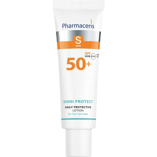 Lotiune de fata cu protectie solara SPF50+ Sensi Protect S, 50ml, Pharmaceris