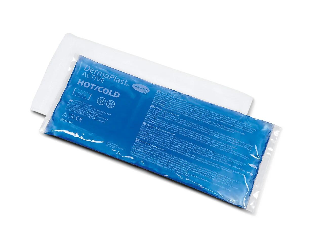 Compresa cu gel reutilizabila pentru terapia cald/rece 12x29cm Dermaplast, 1 bucata, Hartmann