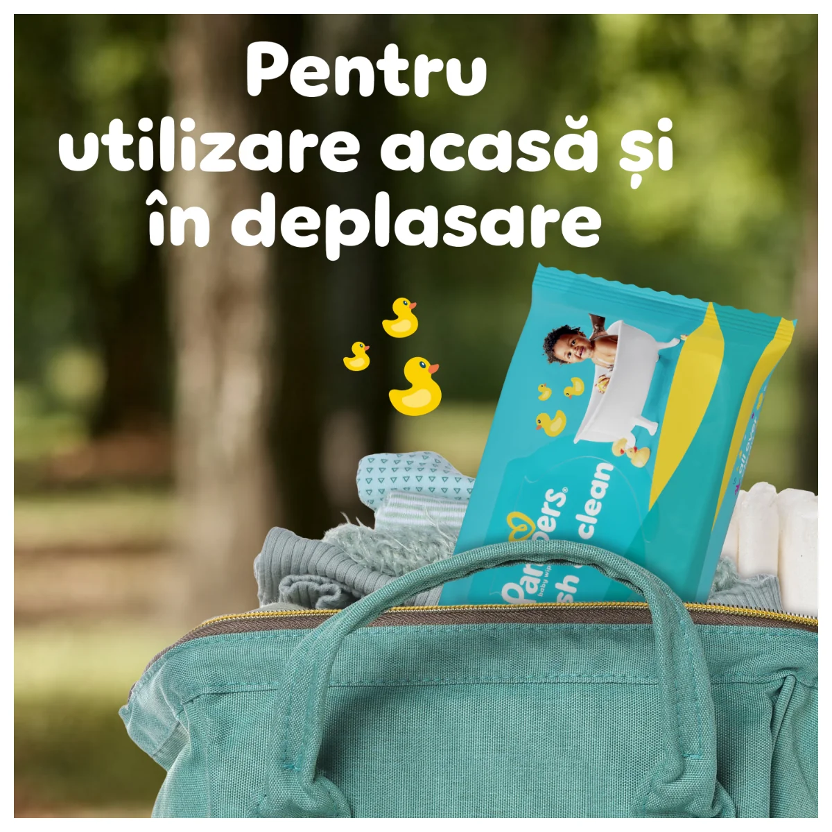 Servetele umede Fresh Clean, 80 bucati, Pampers 