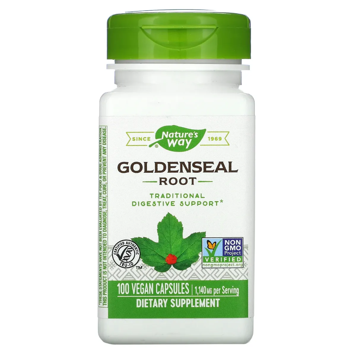 Goldenseal Root 570 mg Nature's Way, 30 capsule, Secom