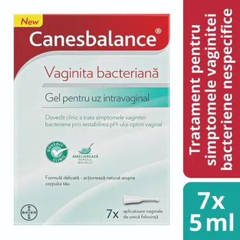 Canesbalance gel pentru uz intravaginal, 7 aplicatoare x 5ml, Bayer 