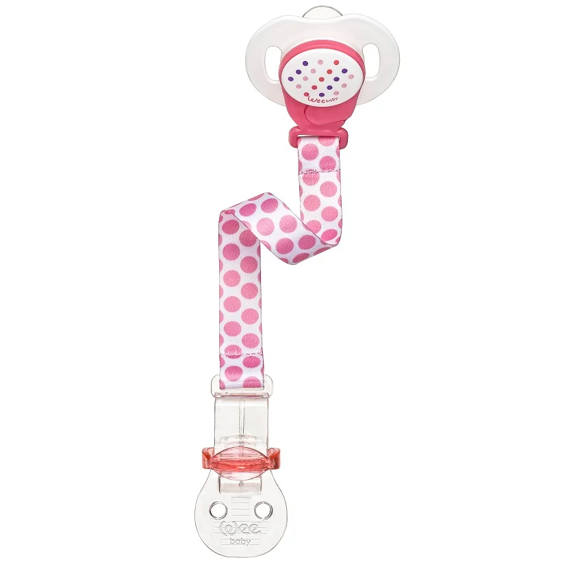 Clips pentru prinderea suzetei Zoo, 1 bucata, Wee Baby