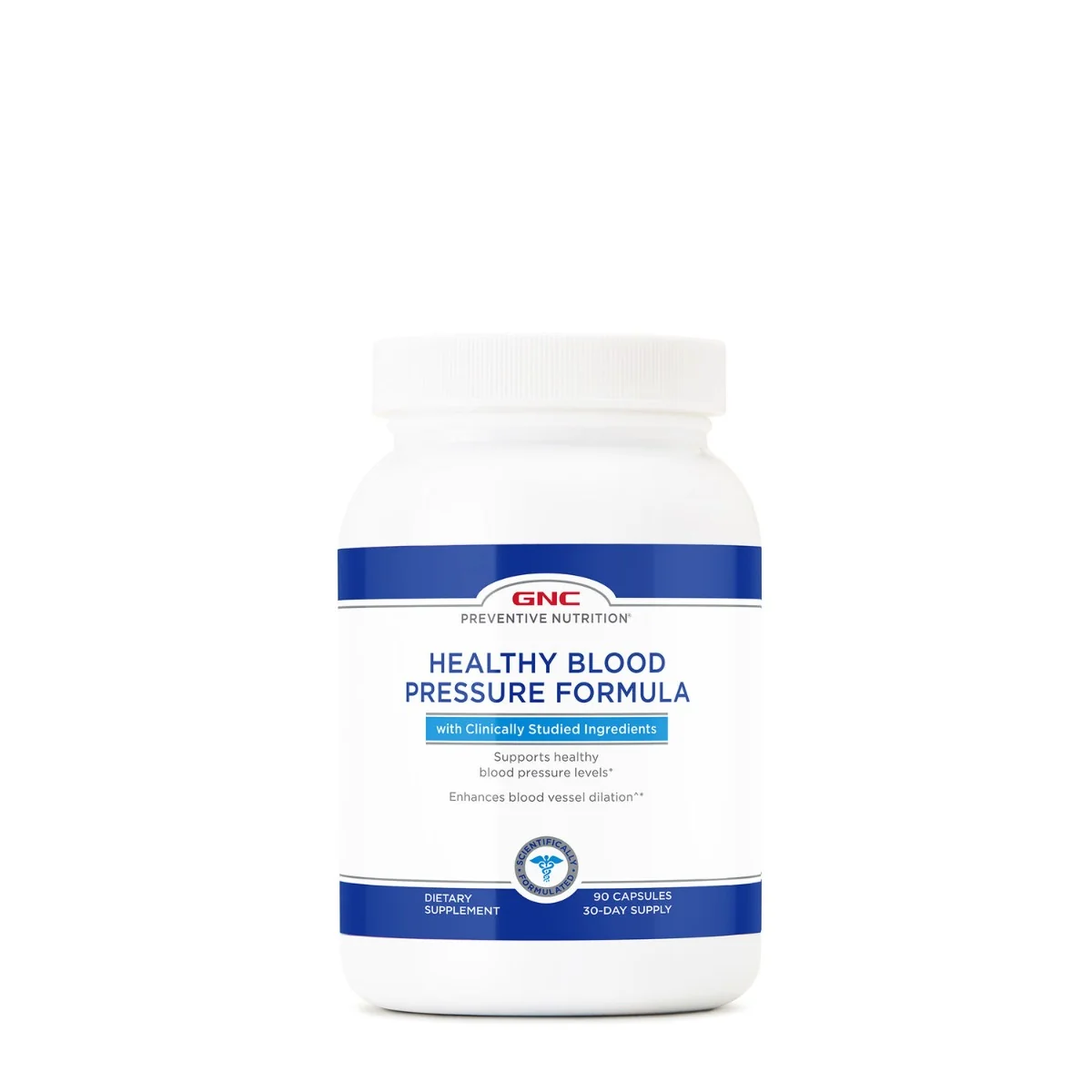 Formula pentru reglarea tensiunii arteriale, 90 capsule, GNC 