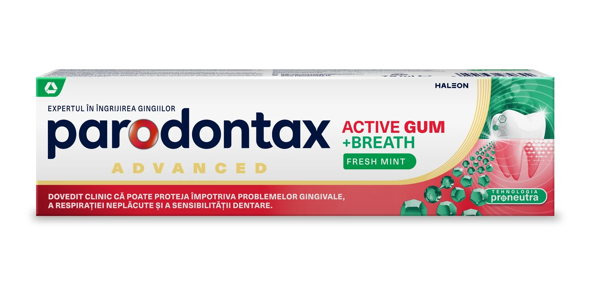 Pasta de dinti Gum + Breath & Sensitivity, 75ml, Parodontax