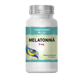 Melatonina 3mg, 10 capsule, Cosmopharm 