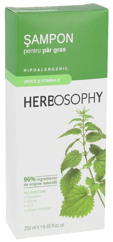 Herbosophy Sampon cu extract de urzica, 250ml