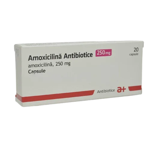 Amoxicilina 250mg, 20 comprimate, Antibiotice 