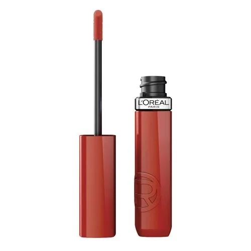 Ruj lichid cu stralucire de lac Infaillible Laque Resistance 510 Cafe Parisien, 4.3ml, L'Oreal Paris