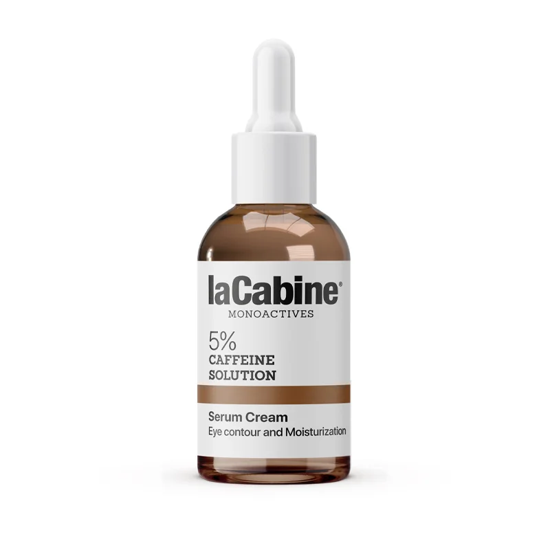 Ser-crema pentru conturul ochilor 5% Caffeine Monoactives, 30ml, La Cabine 