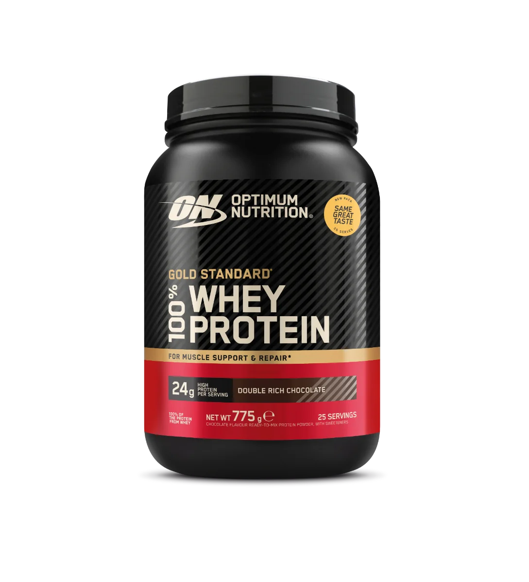 Pudra proteica proteine din zer aroma ciocolata ON 100% Whey Gold Standard, 775g, Optimum Nutrition