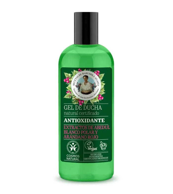 Gel de dus antioxidant, 260ml, Bunica Agafia