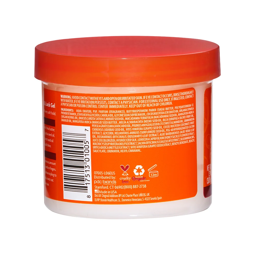 Gel pentru hidratare si fixare Twist & Lock, 370g, Cantu