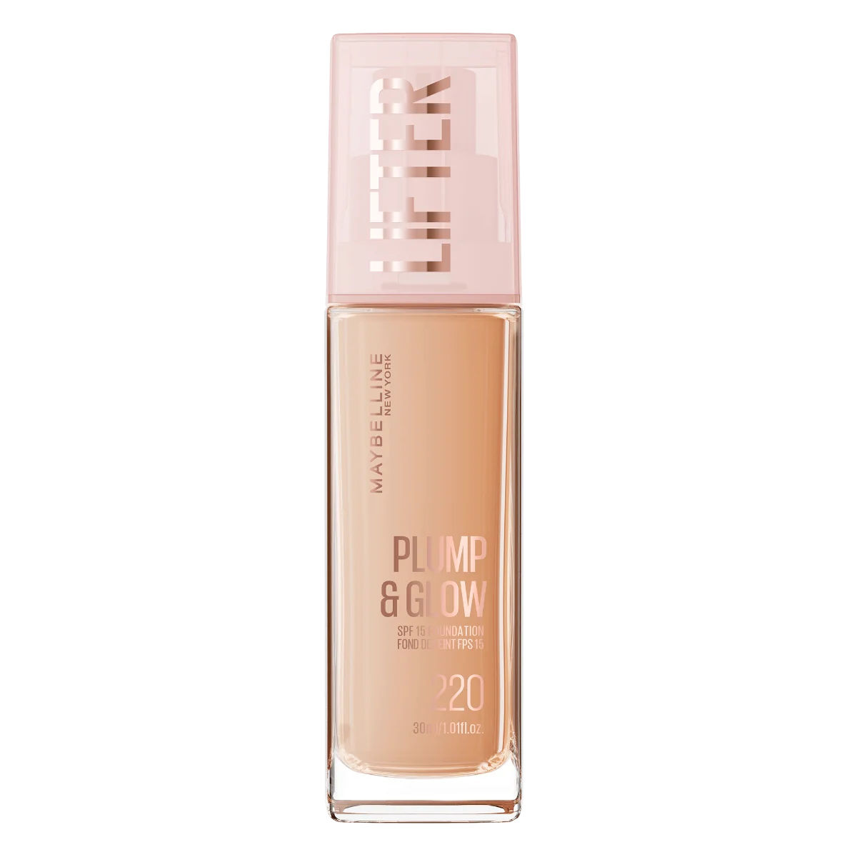 Fond de ten Lifter Plump & Glow Nr. 220, 30ml, Maybelline