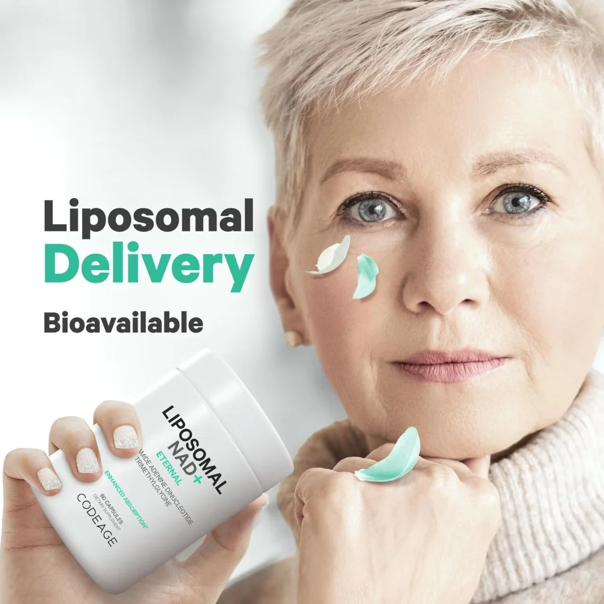 Liposomal NAD+ Eternal NAD+ Liposomal, 60 capsule, CodeAge