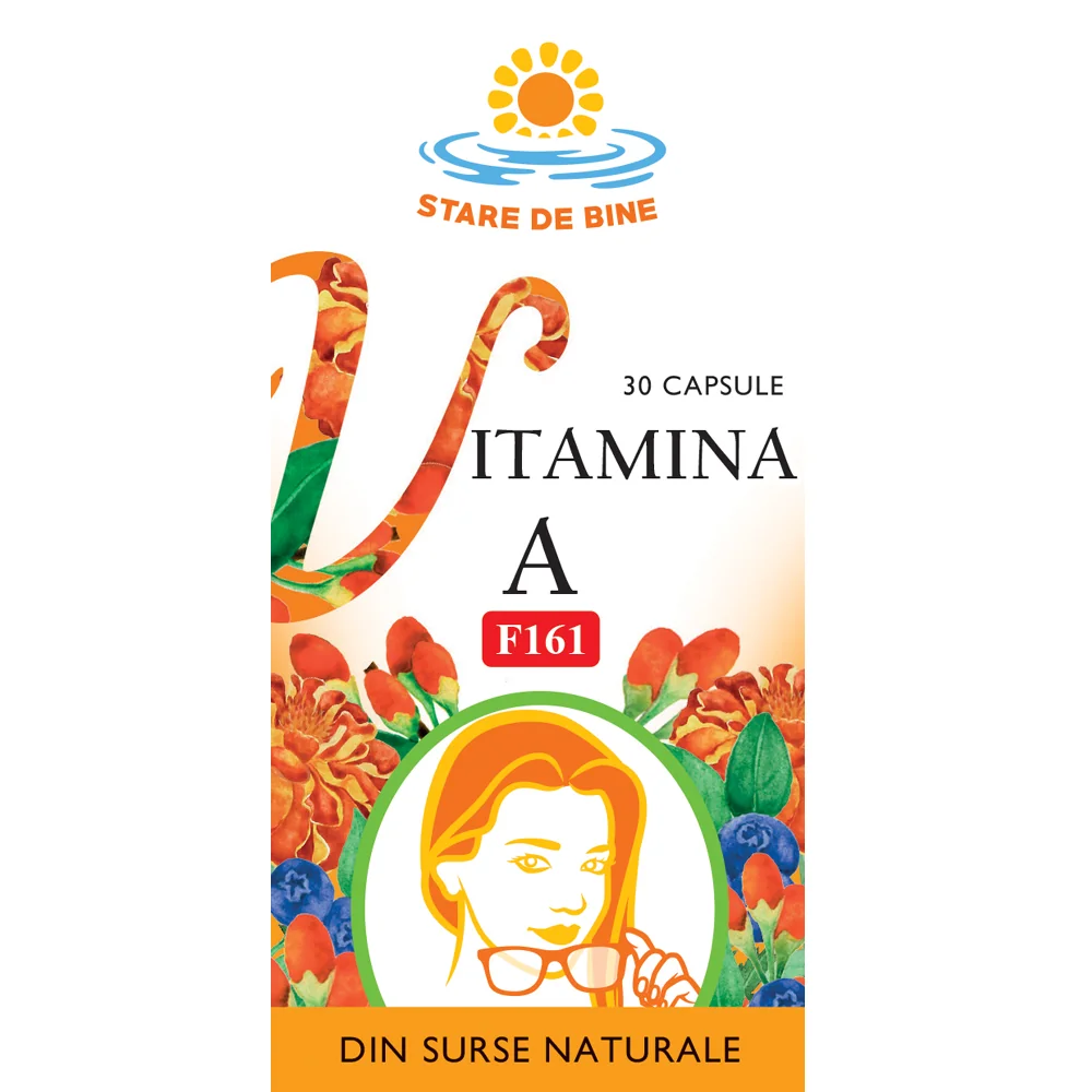 Vitamina A naturala, 30 capsule, Fares