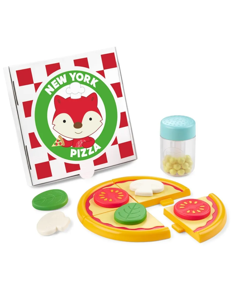 Jucarie set de pizza Piece a Pizza Zoo, 1 bucata, Skip Hop