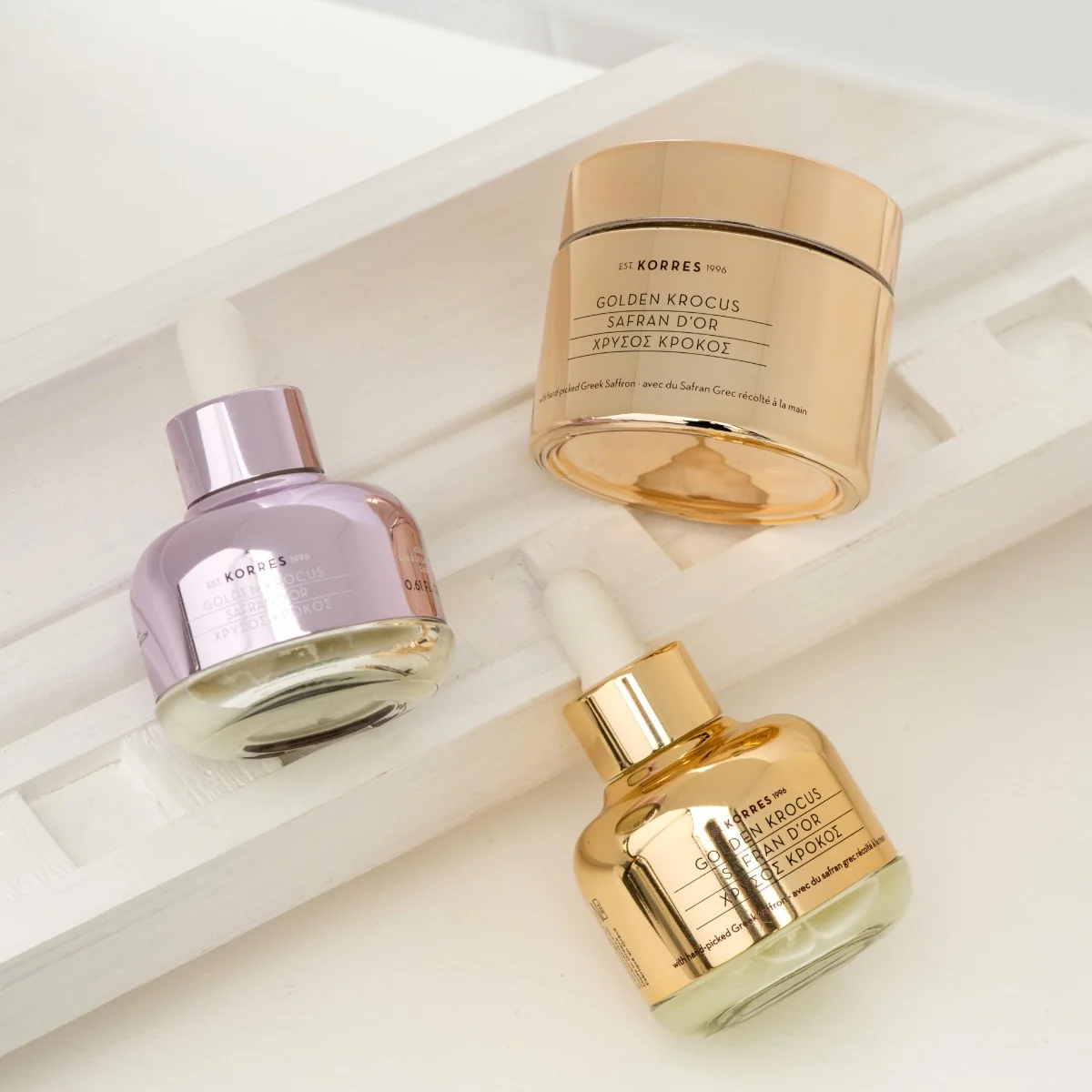 Crema pentru fata de umplere Hydra Filler Golden Krocus, 50ml, Korres