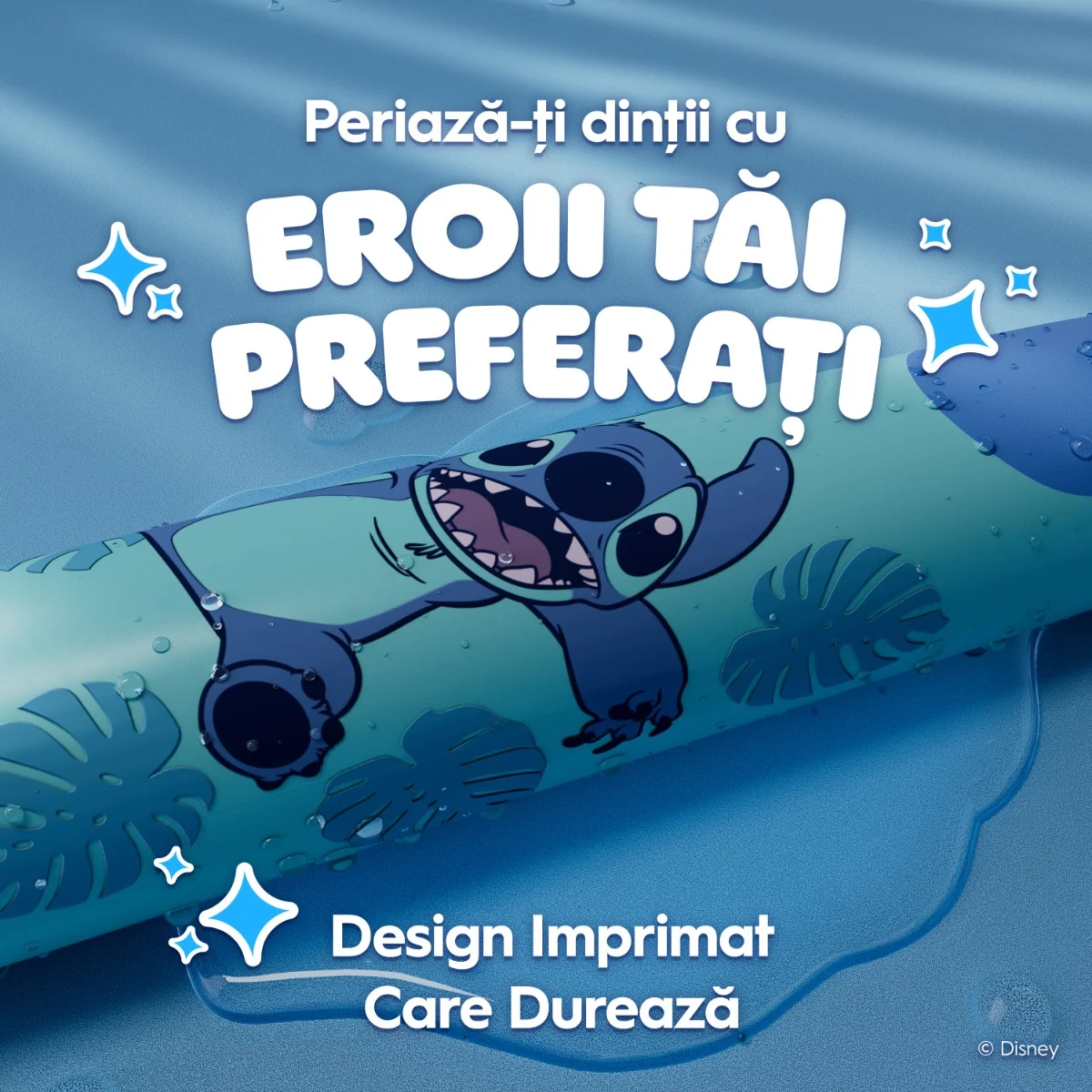 Periuta de dinti electrica pentru copii Stitch iO, 1 buacta, Oral-B
